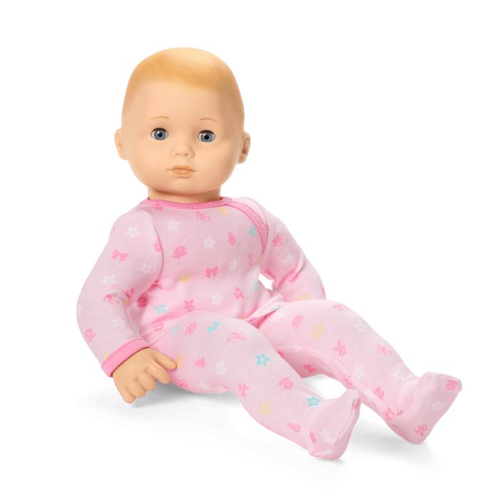 Bitty Baby® Doll #3 with blonde hair in Pastel Pink Y5
