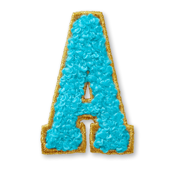 AG™ Letter A Stick-On Patch V8