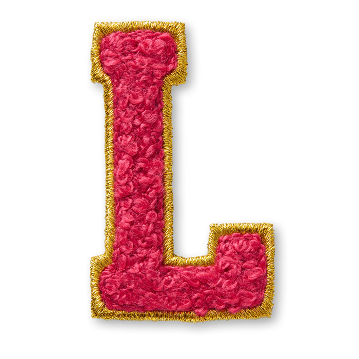 AG™ Letter L Stick-On Patch T9