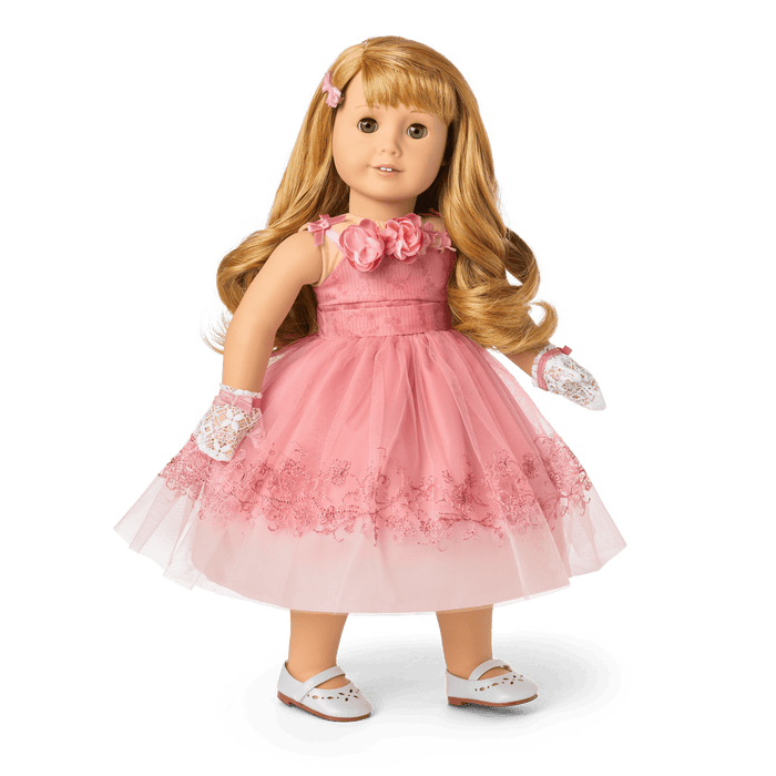 Maryellen’s™ Pretty Pink Dress for 18-inch Dolls (Historical Characters) V5