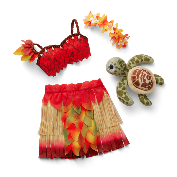 Disney Moana Wayfinder Outfit & Sea Turtle Plush for 18-inch Dolls by American Girl® V7
