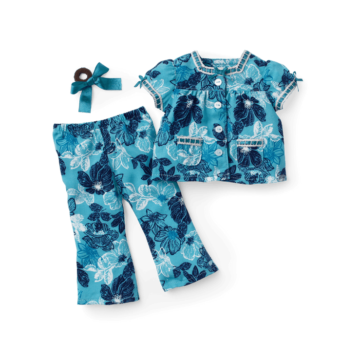 Nanea’s™ Floral Pajamas for 18-inch Dolls (Historical Characters) S1