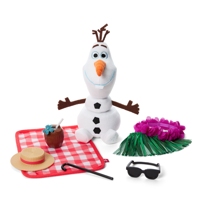 Disney Frozen Olaf Plush & Summer Accessories by American Girl® W4