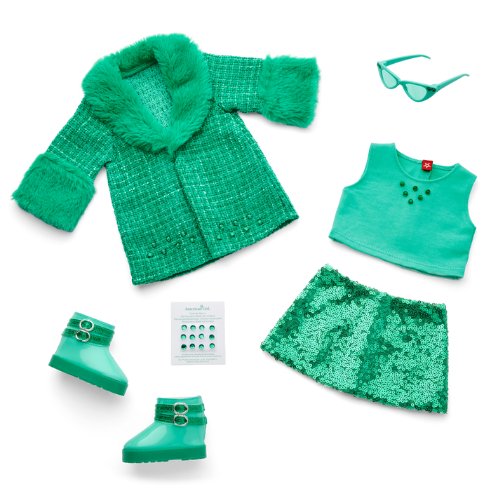 May Emerald Icon Outfit for 18-inch Dolls T9