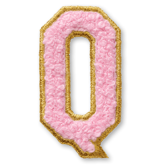 AG™ Letter Q Stick-On Patch W8