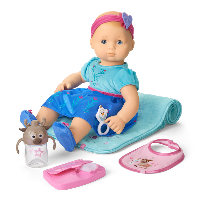 Disney Frozen Anna Cuddle & Care Set with Bitty Baby® Doll by American Girl® W7