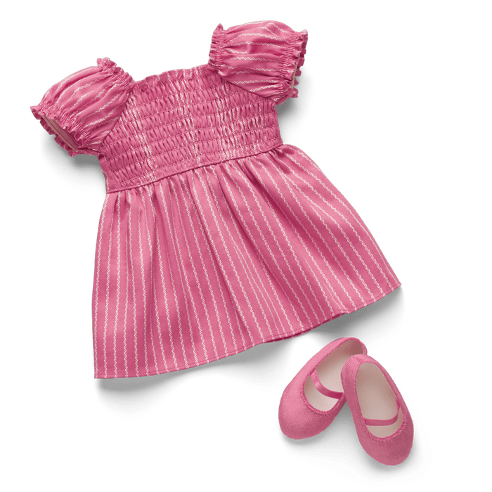 American Girl® x Hill House Home Athena Nap Dress for 18-inch Dolls (Addy™ Print) X1