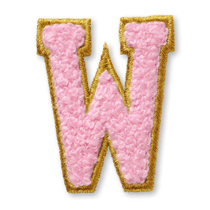 AG™ Letter W Stick-On Patch Y0