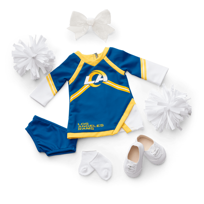 American Girl® x NFL Los Angeles Rams Cheer Uniform for 18-inch Dolls U1