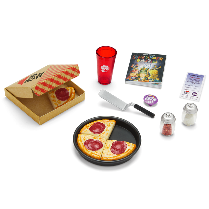 Pizza Hut® BOOK IT!™ Set for 18-inch Dolls (Historical Characters) S4