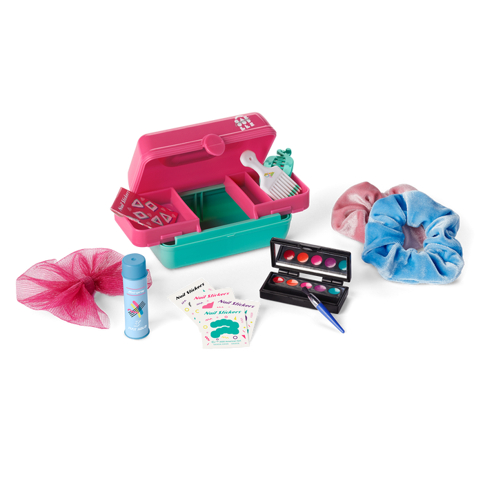 Courtney's™ Caboodles® & Hair Accessories Kit for 18-inch Dolls (Historical Characters) T9