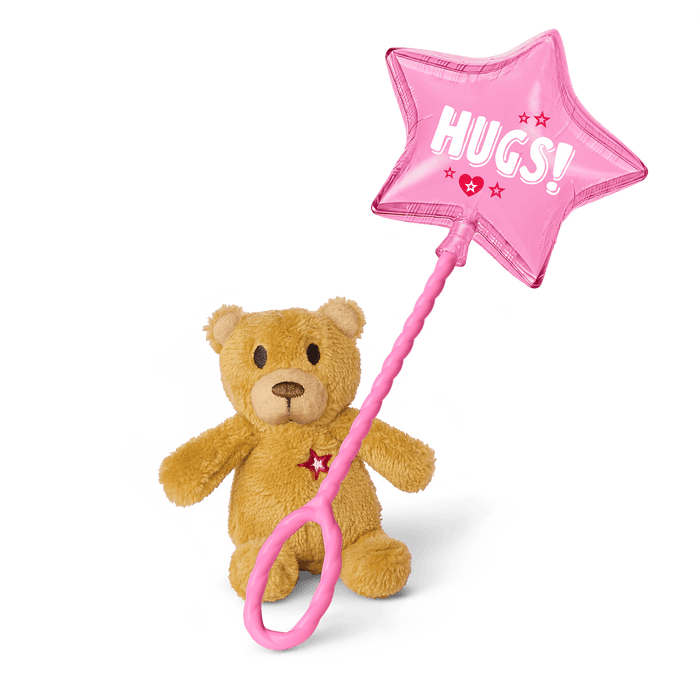Hugs and Well Wishes Balloon & Bear for WellieWishers™ & Bitty Baby® Dolls W0