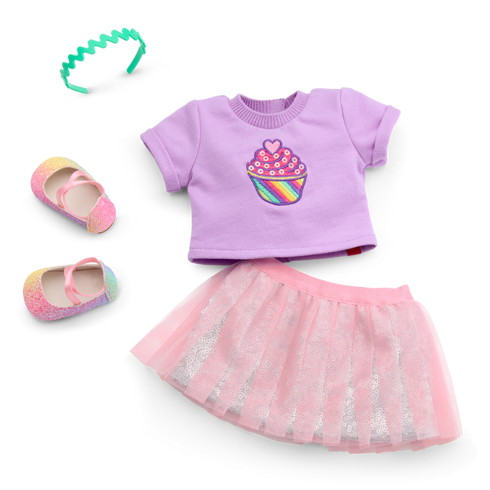 Summer’s™ Bake Sale Outfit for 18-inch Dolls (Girl of the Year™ 2025) V6