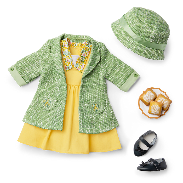 American Girl® Disney Princess Tiana Work Dress & Accessories for 18-inch Dolls Y2