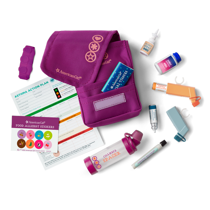 Asthma & Allergy Set for Dolls W9