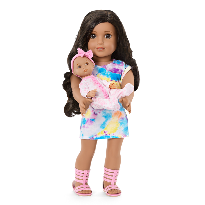 Little Bitty Baby™ 7.75-inch Doll with brown hair T6