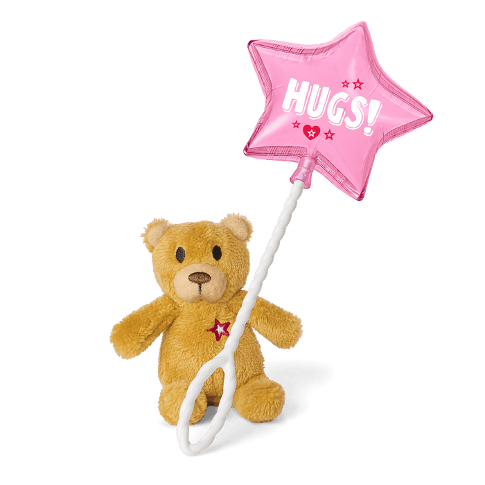 Hugs and Well Wishes Balloon & Bear for 18" Dolls Y1