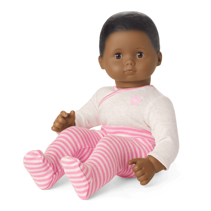 Bitty Baby® Doll #1 with black hair in Pretty Pink W9