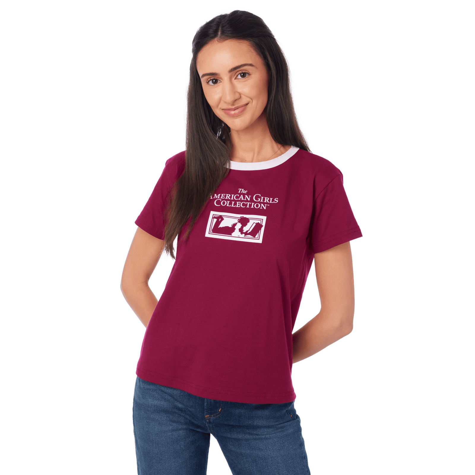 The American Girls Collection™ Ringer Tee for Adults S4