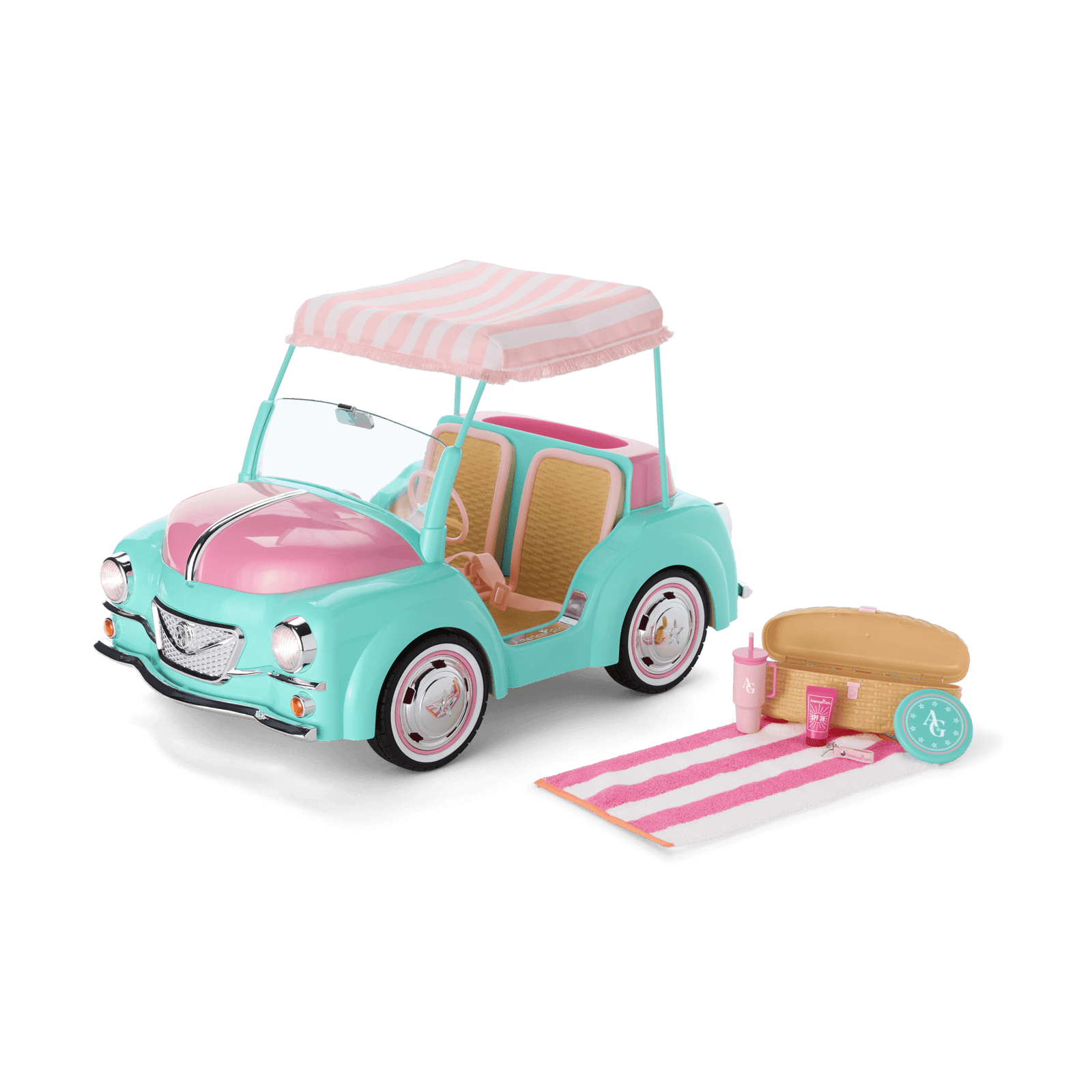 Raquel's™ Seaside Car for 18-inch Dolls (Girl of the Year™ 2026) V3