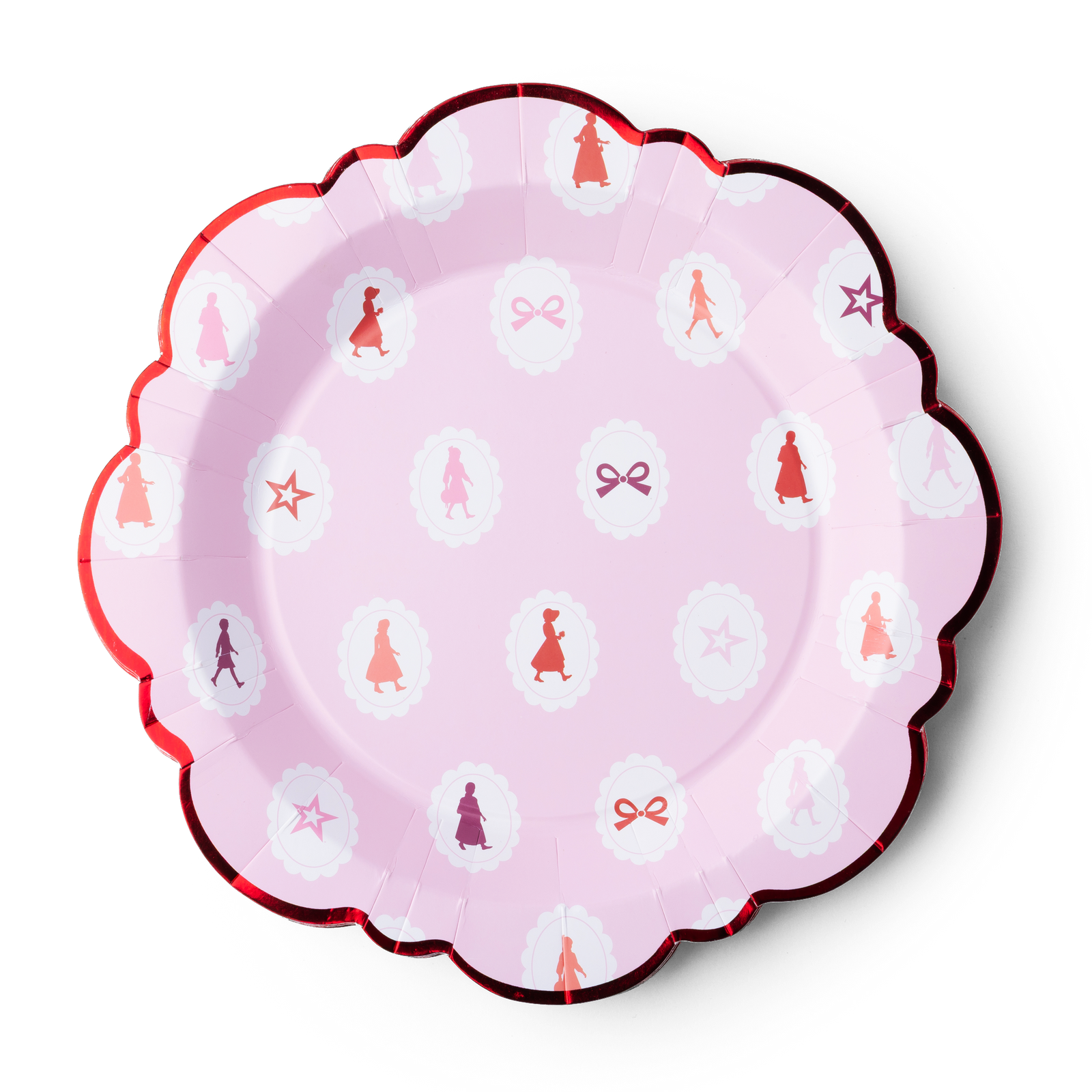 American Girl™ x Bonjour Fête Classic Characters Large Plates (Set of 8) U7