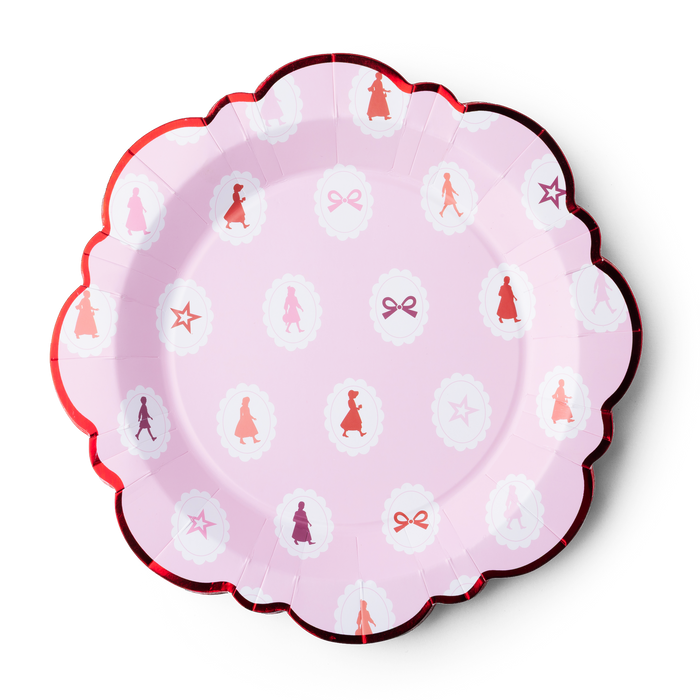 American Girl™ x Bonjour Fête Classic Characters Large Plates (Set of 8) U7