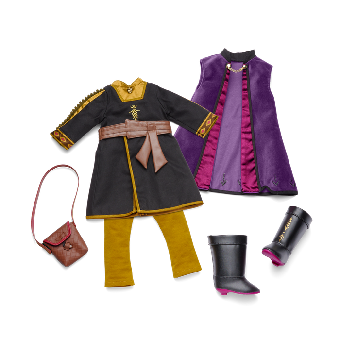 Disney Frozen Anna Adventure Outfit & Travel Bag for 18-inch Dolls by American Girl® S5