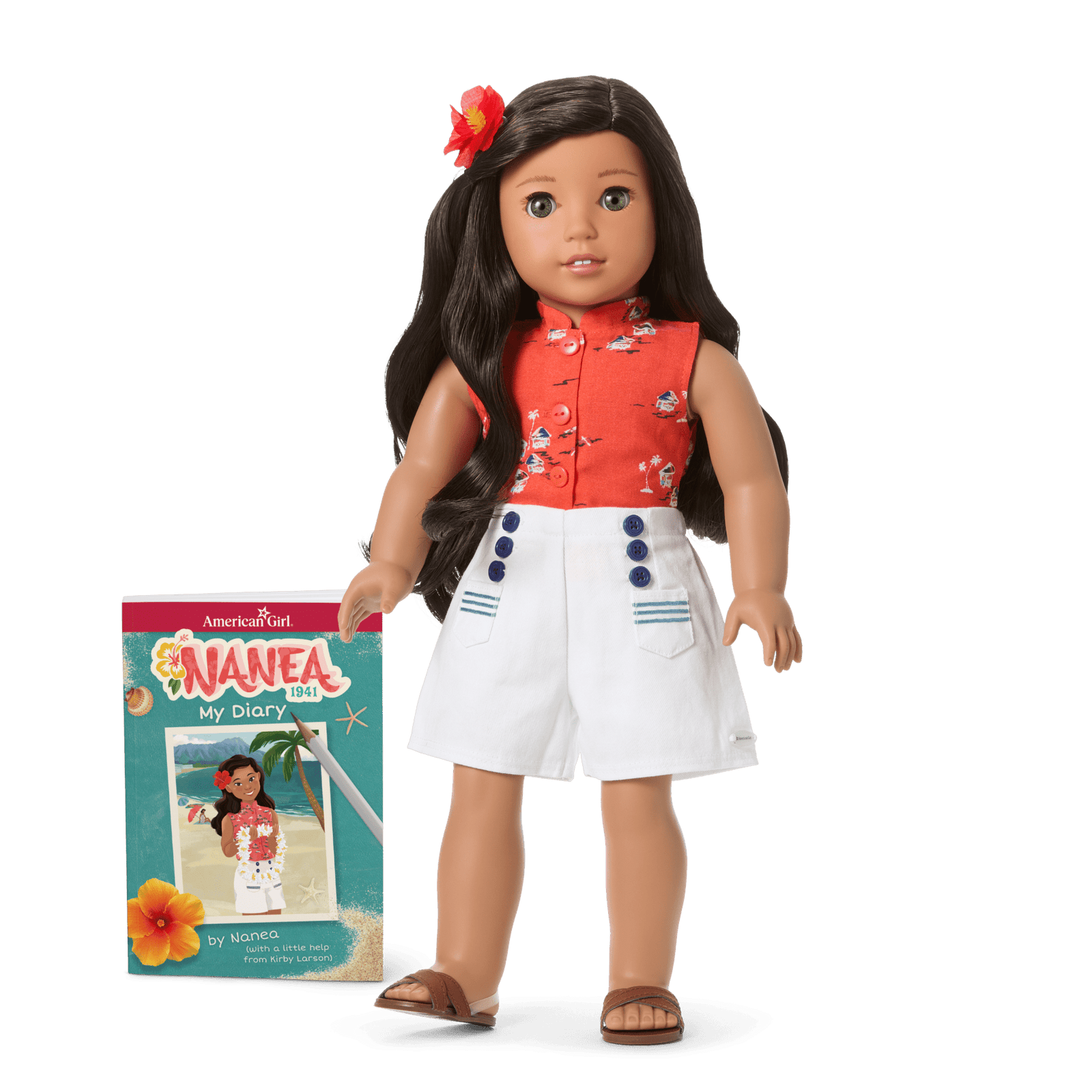 Nanea™ 18-inch Doll & Journal (Historical Characters) Y6