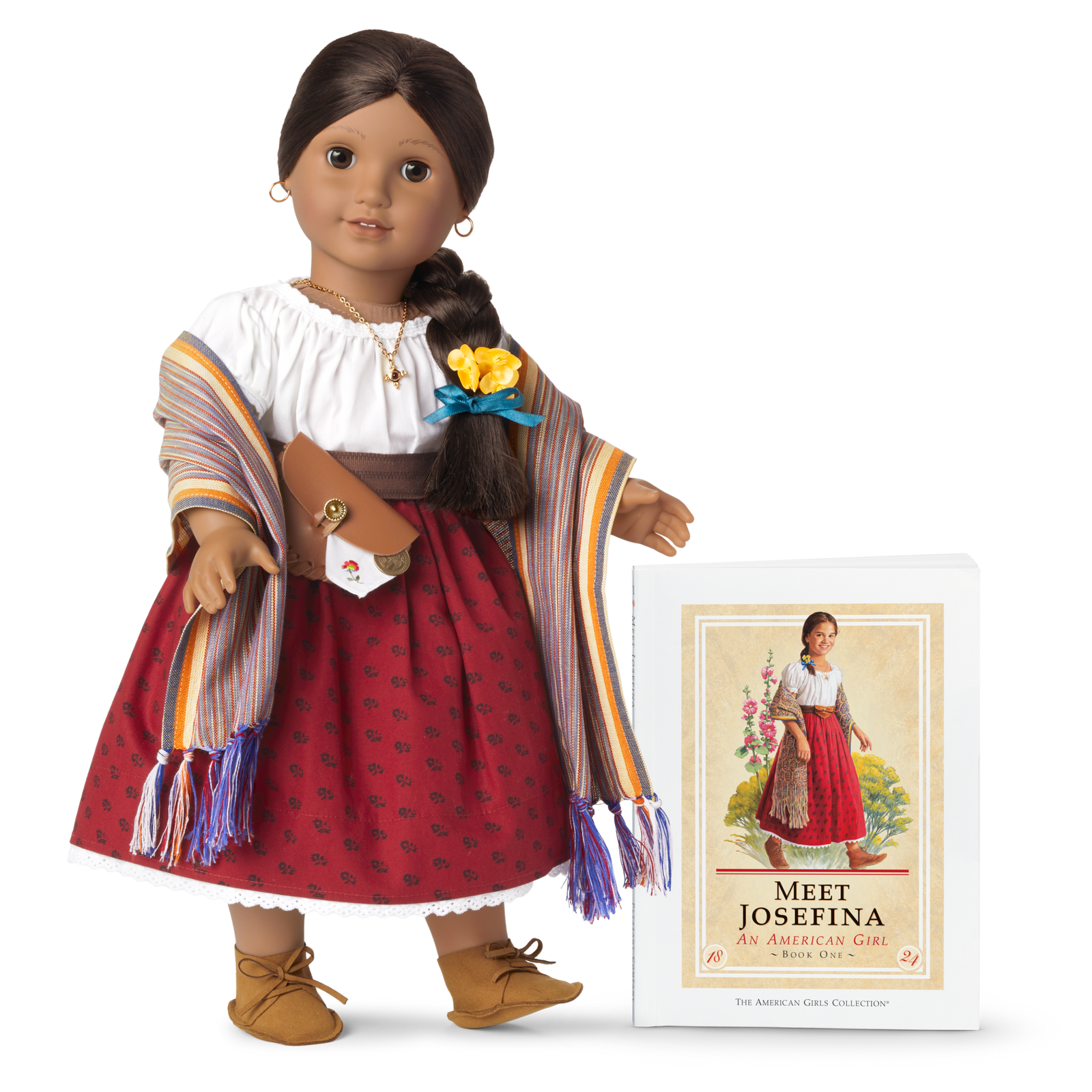 Josefina Montoya™ 18-inch Doll, Book & Accessories (Historical Characters) T1