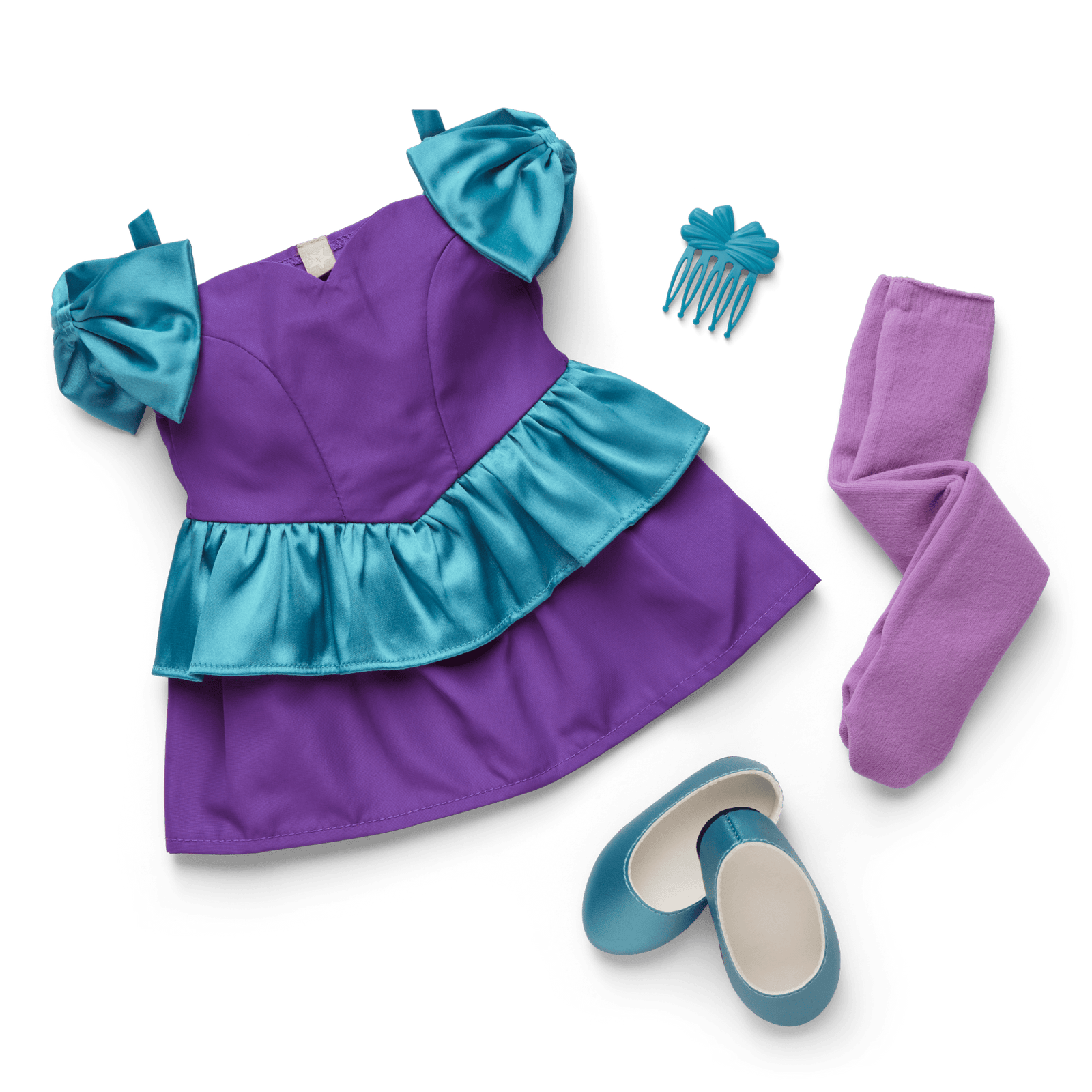 Courtney’s™ Bow-dacious Party Dress for 18-inch Dolls (Historical Characters) Y7