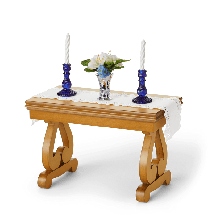Rebecca’s™ Parlor Table for 18-inch Dolls (Historical Characters) S0