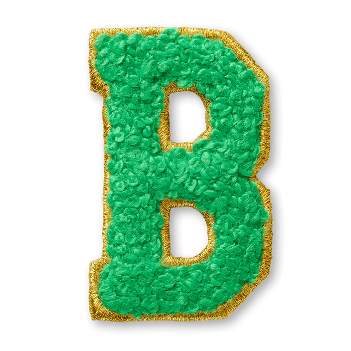 AG™ Letter B Stick-On Patch Z6