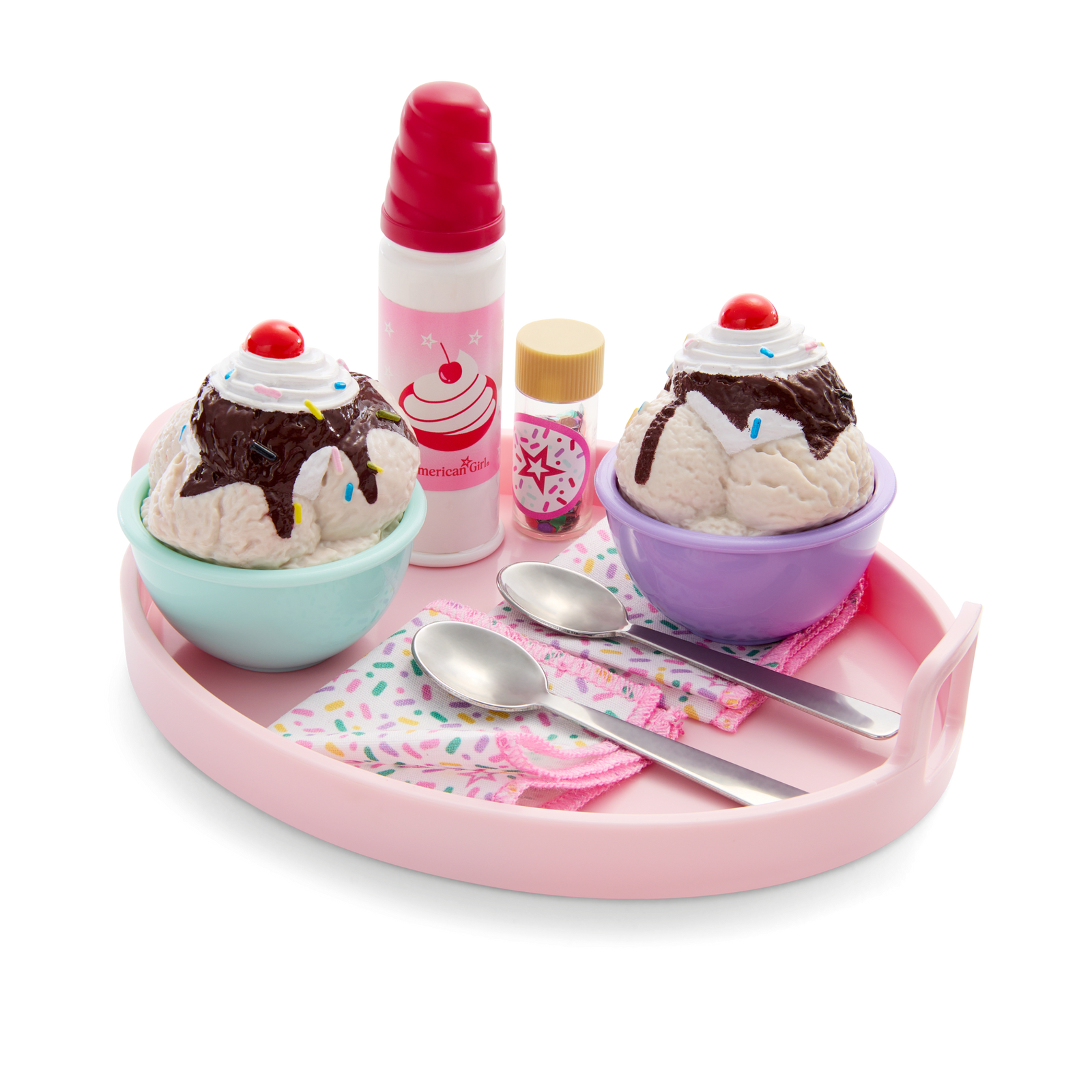 Sundaes for Two Set for 18-inch Dolls V0