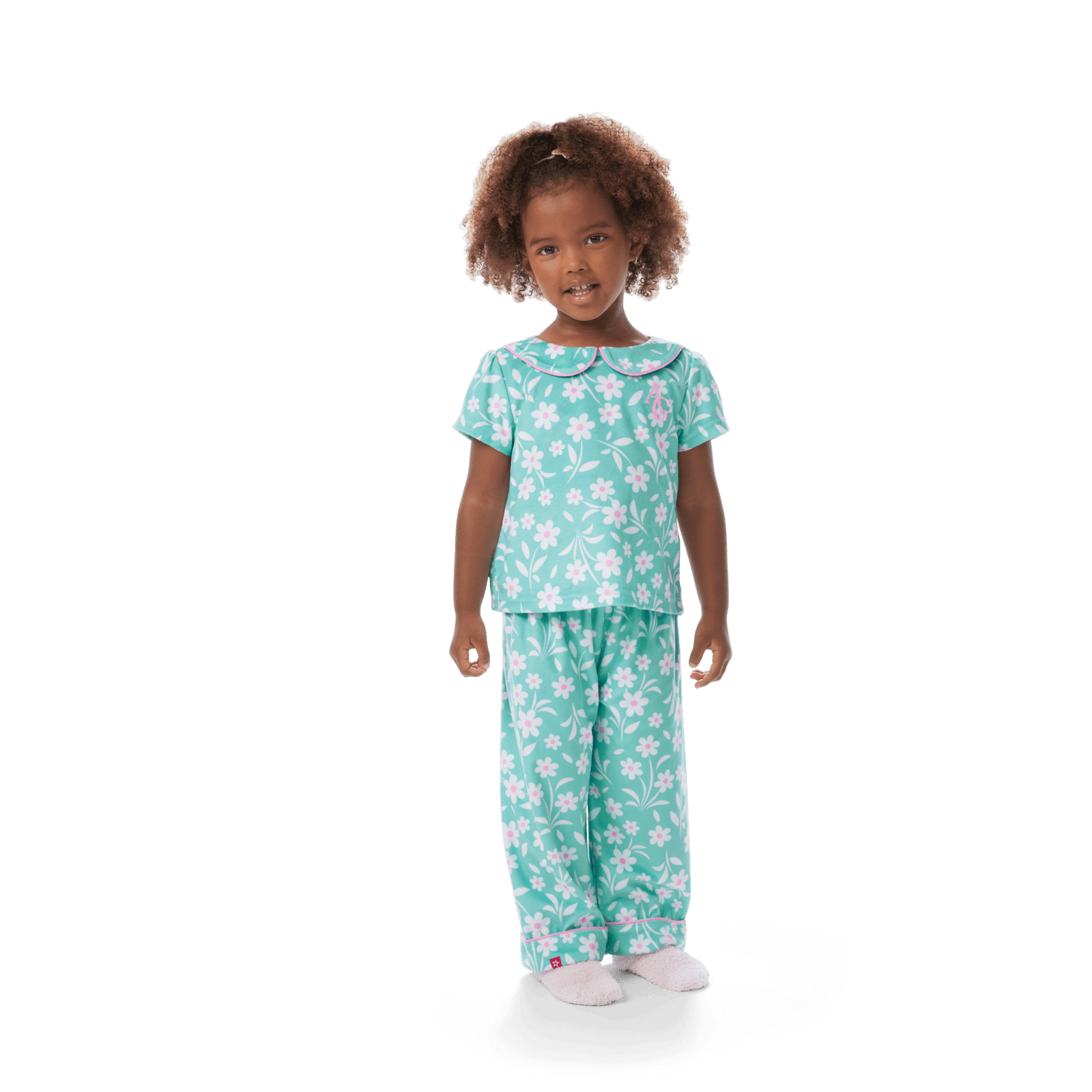 Flower Fun PJs for Little Girls (Bitty Baby®) Y9