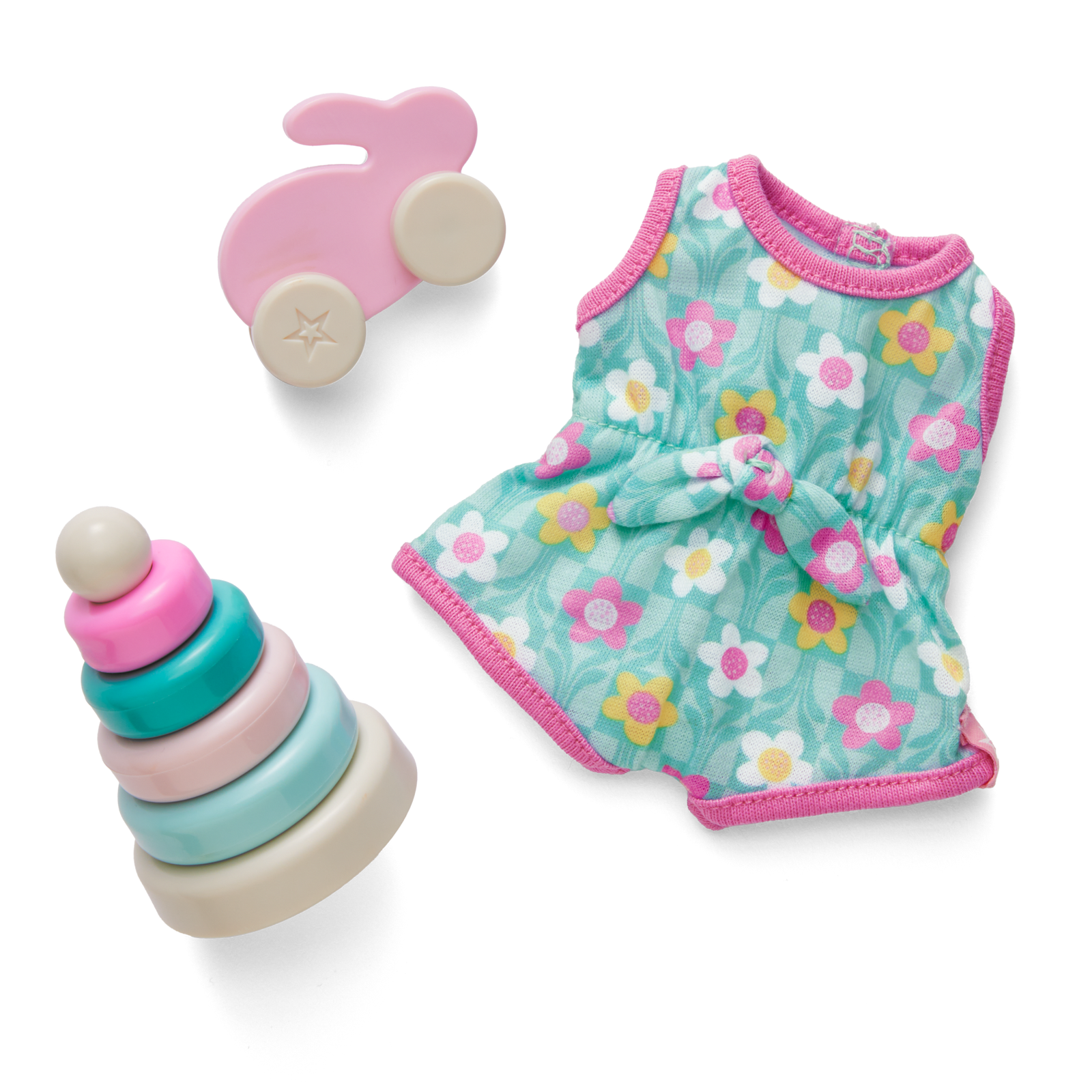Little Bitty Baby™ Flower Romper & Play Set for 7.75-inch Dolls V6