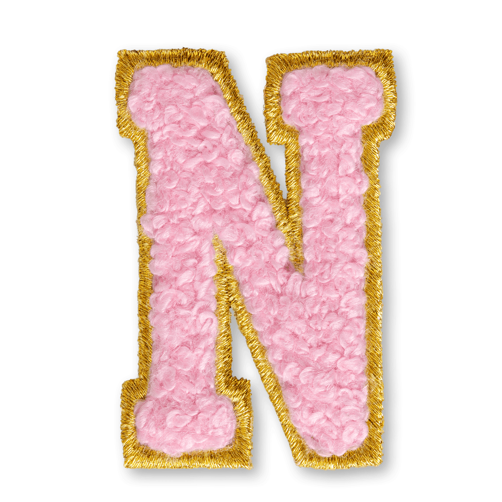 AG™ Letter N Stick-On Patch X8