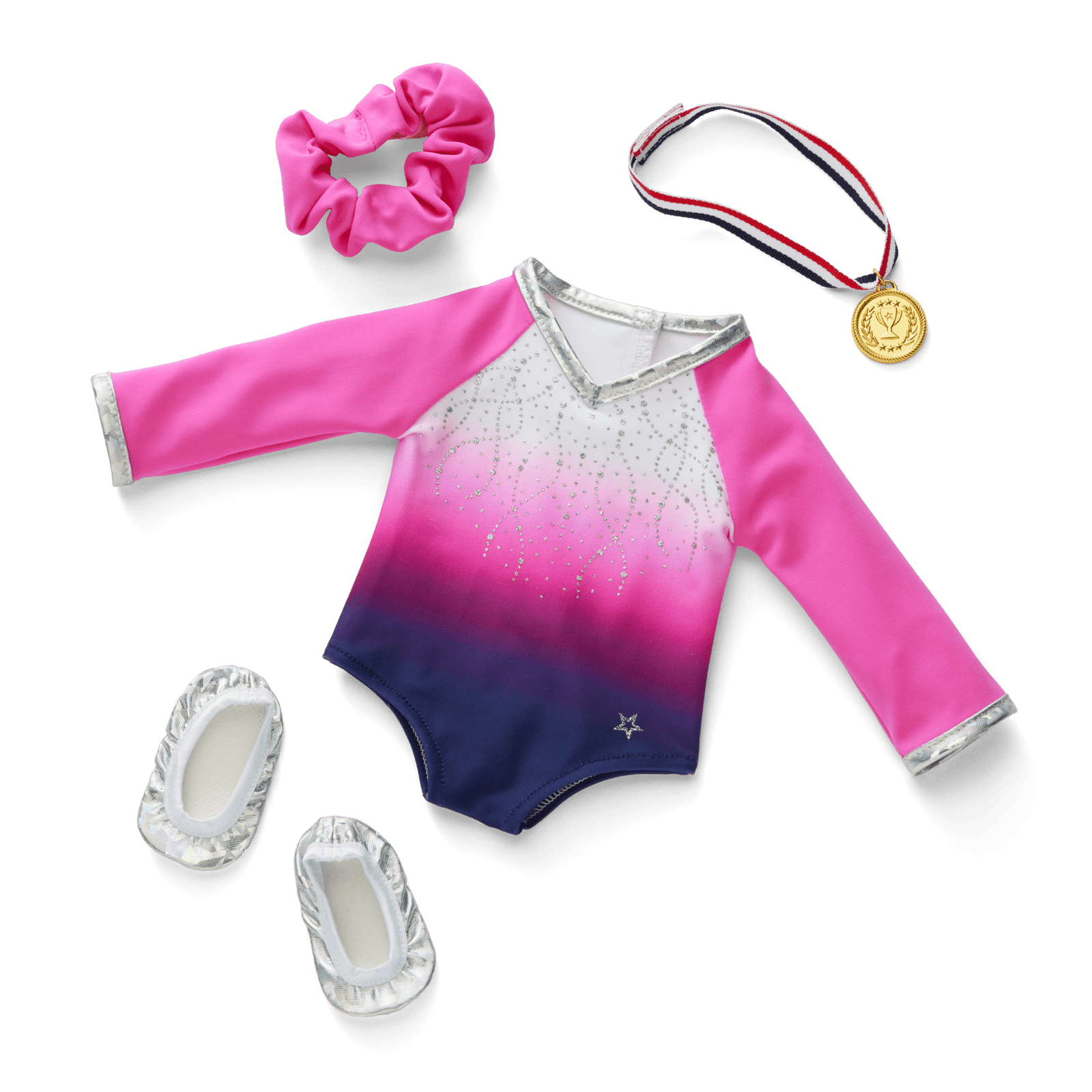 Beam with Pride Gymnastics Outfit for 18-inch Dolls U7