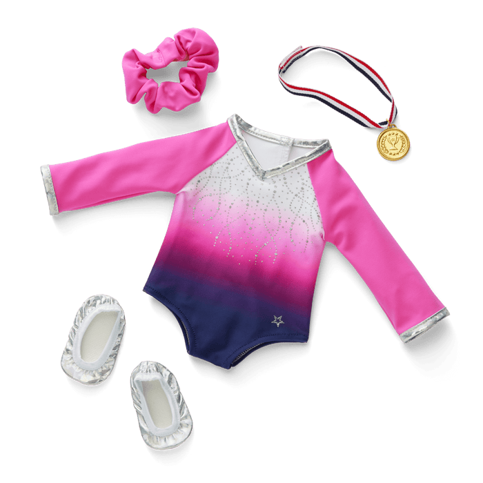 Beam with Pride Gymnastics Outfit for 18-inch Dolls U7