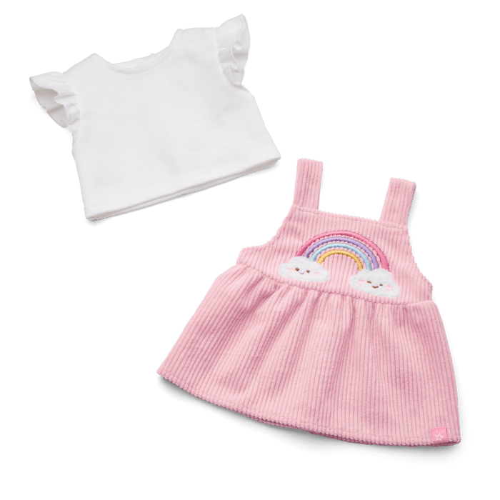 Rainbow Corduroy Outfit for Bitty Baby® Dolls U3