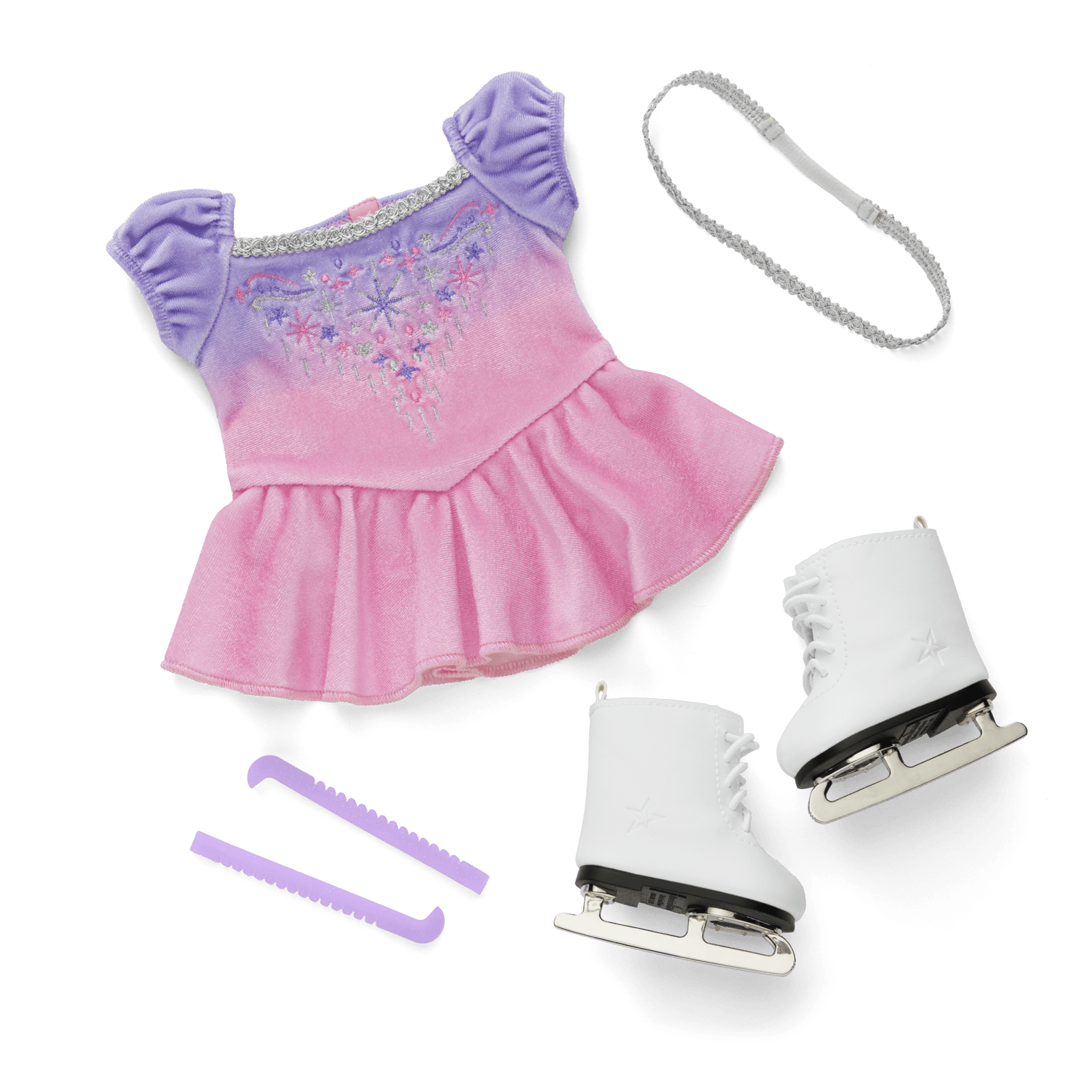 Spin in Style Figure-Skating Outfit for 18-inch Dolls Z9