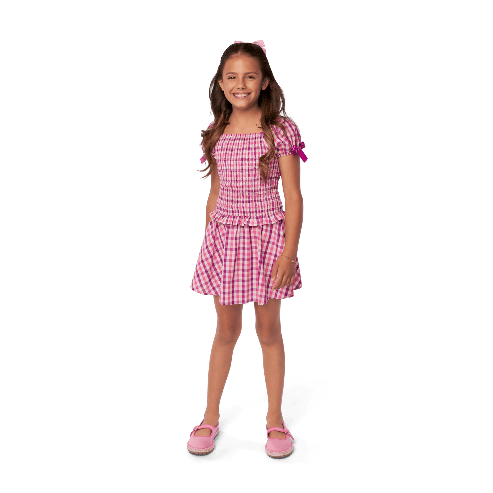 Raquel's™ Gingham Ruffle Outfit for Girls (Girl of the Year™ 2026) W4