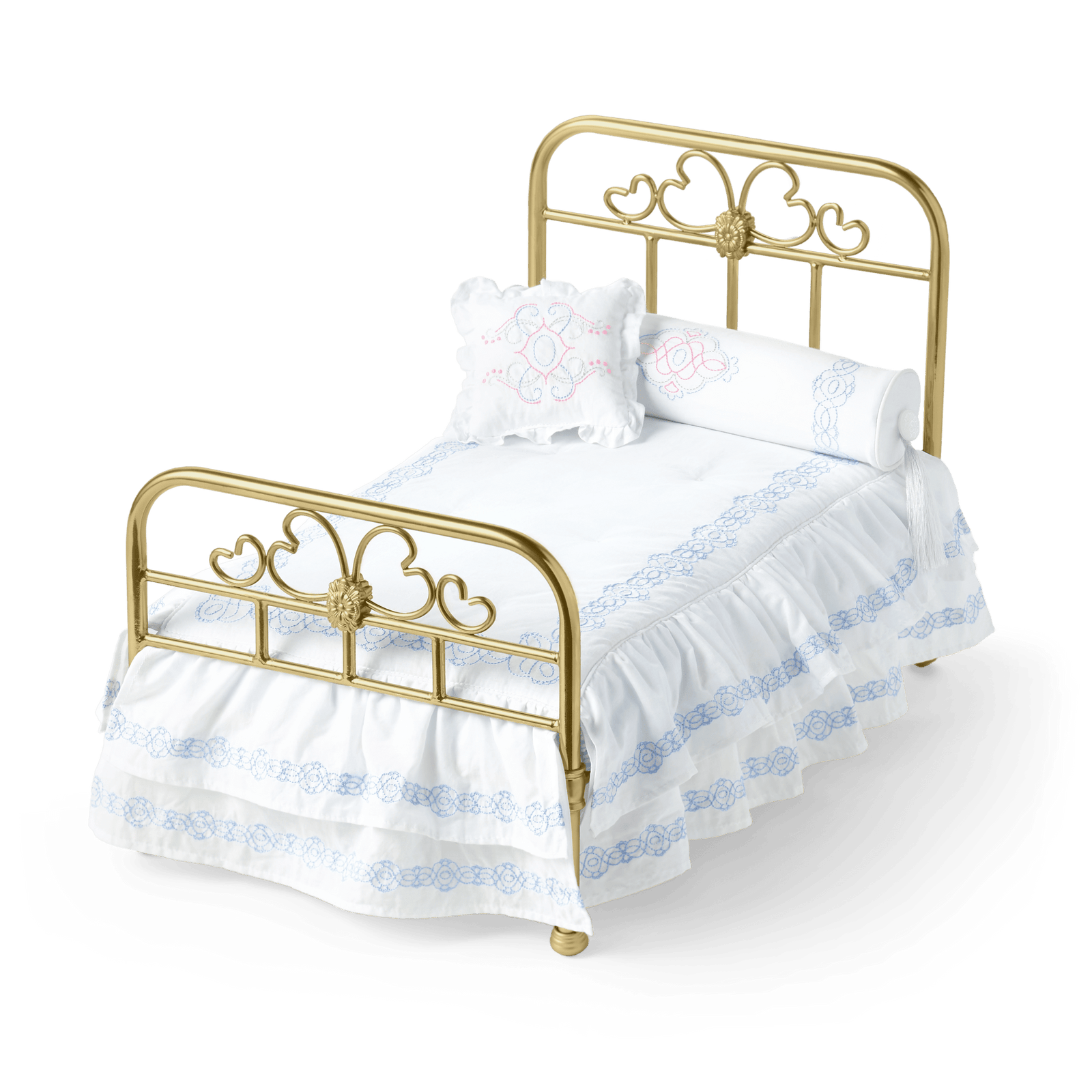 Rebecca’s™ Bed & Bedding for 18-inch Dolls (Historical Characters) X9