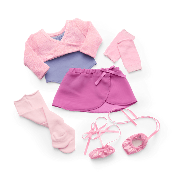 Plié Away Ballet Practice Outfit for 18-inch Dolls Z8