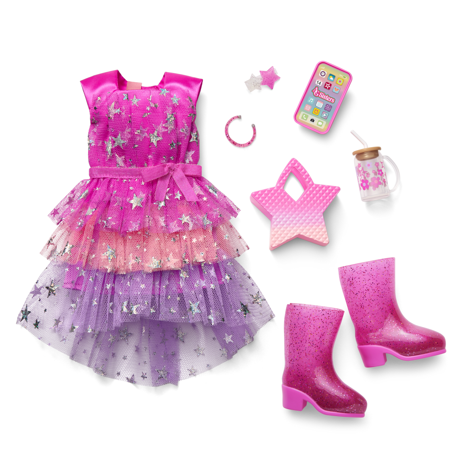 AG Sisters™ Glitz & Glam Fashion Set W0