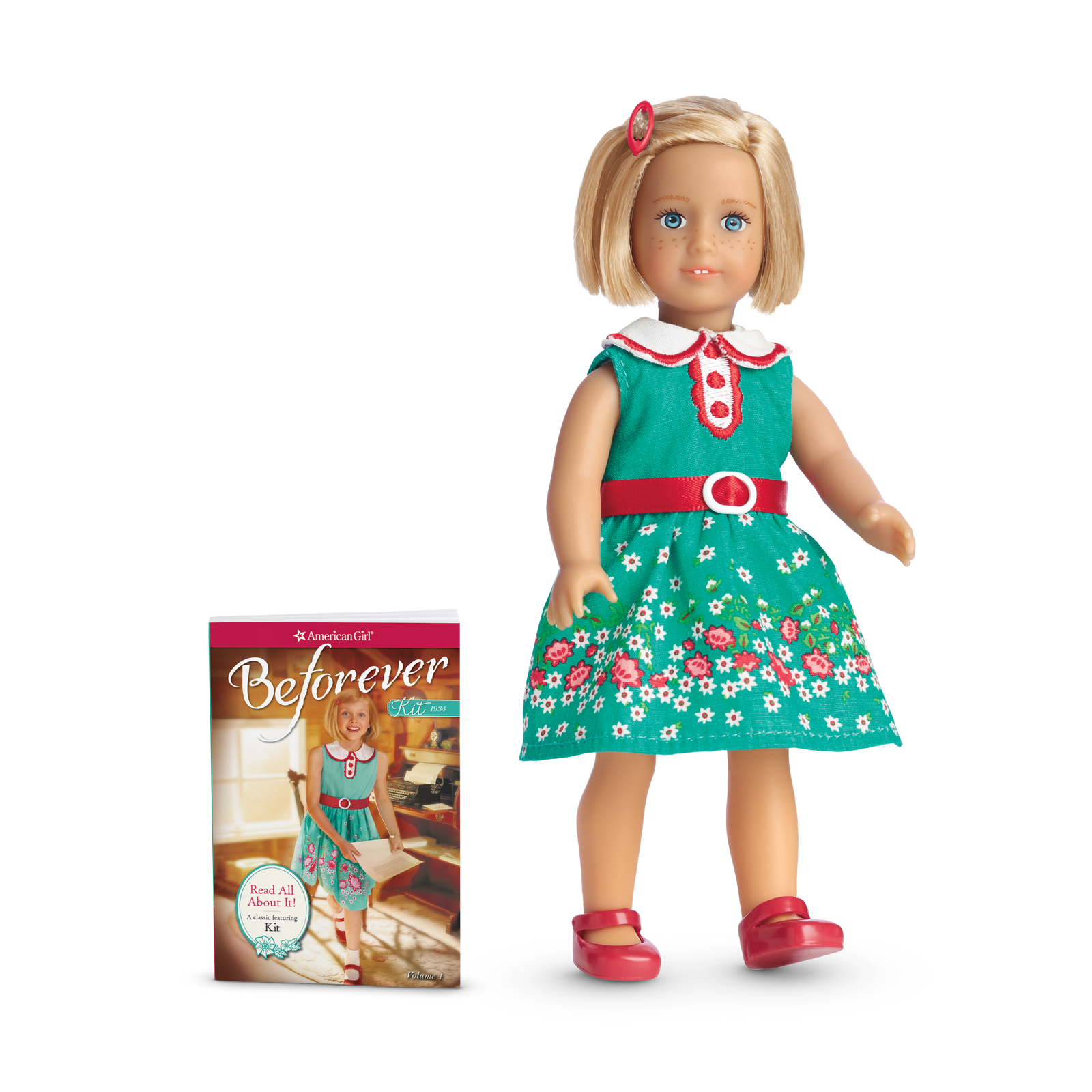 Kit Kittredge™ Mini Doll & Book (Historical Characters) T6