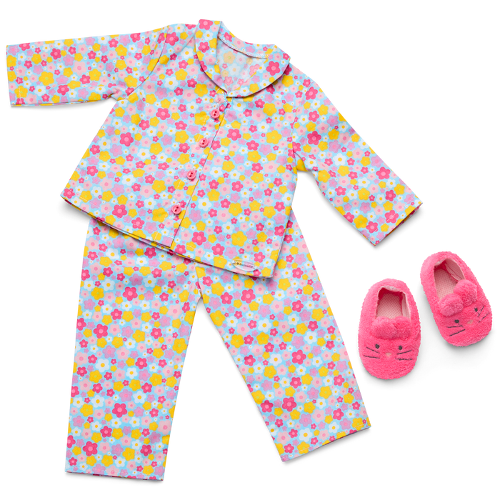 Isabel’s™ Floral Dreams Pajamas for 18-inch Dolls (Historical Characters) V2