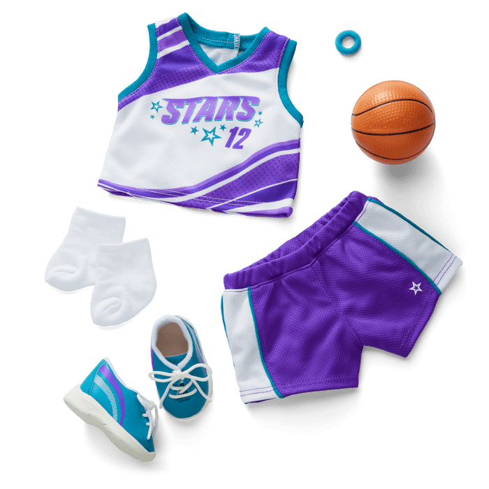 Star Player Basketball Outfit for 18-inch Dolls T1