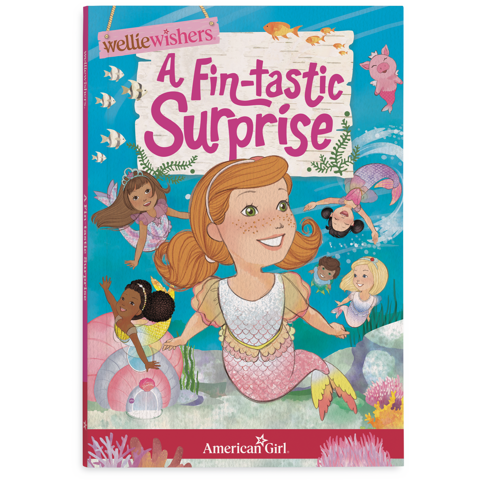 A Fin-tastic Surprise Book (WellieWishers™) W5