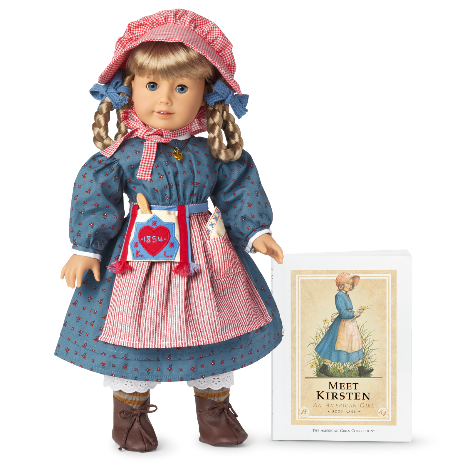 Kirsten Larson™ 18-inch Doll, Book & Accessories (Historical Characters) U5