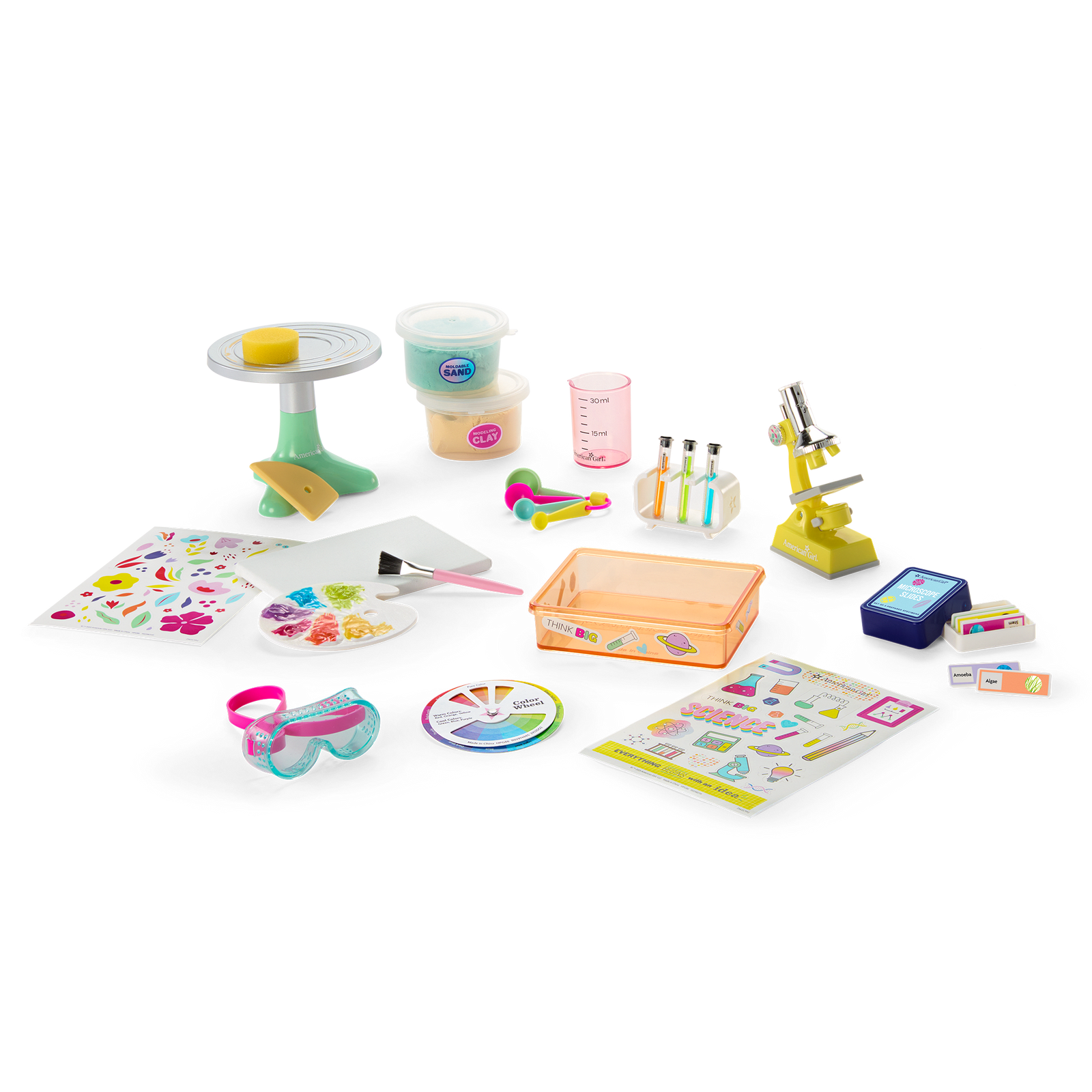 Love to Explore Art & Science Set for 18-inch Dolls V0